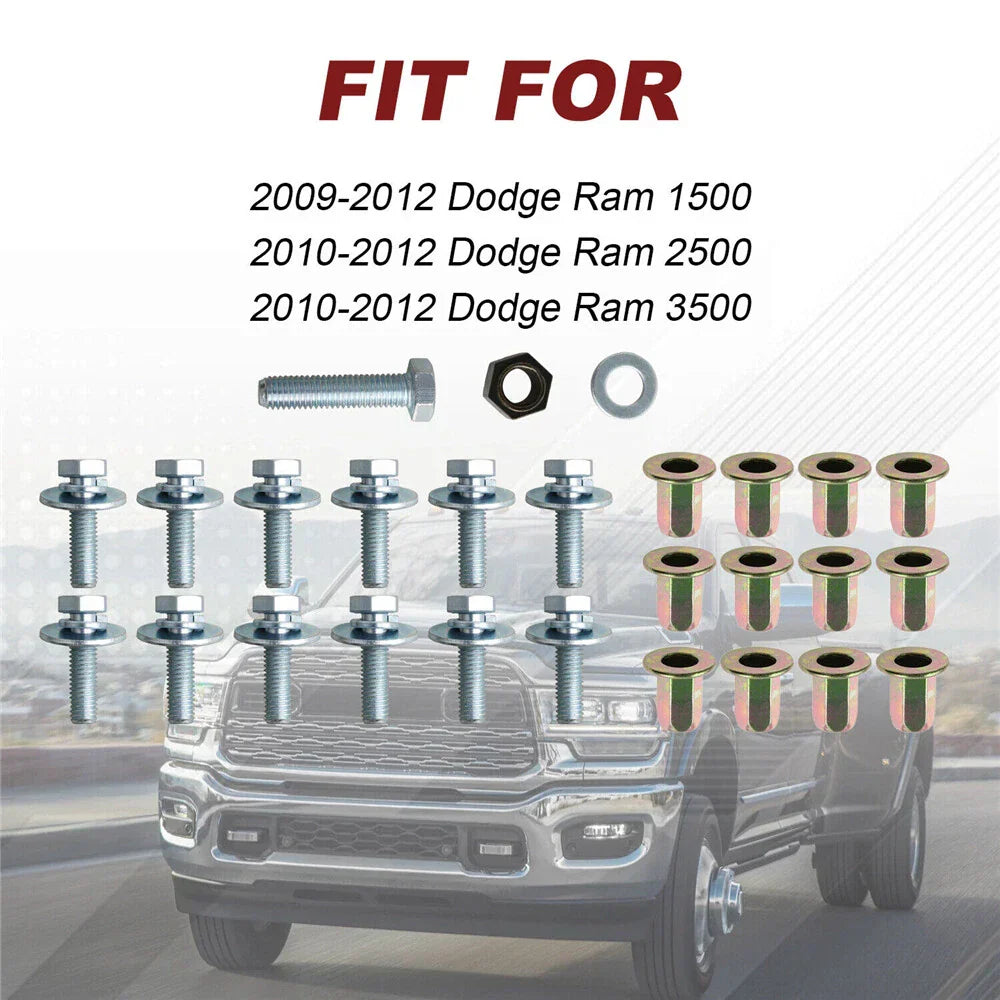 Side Step Hardware Mounting Kit for 2010-2012 Dodge Ram 1500 2500 3500