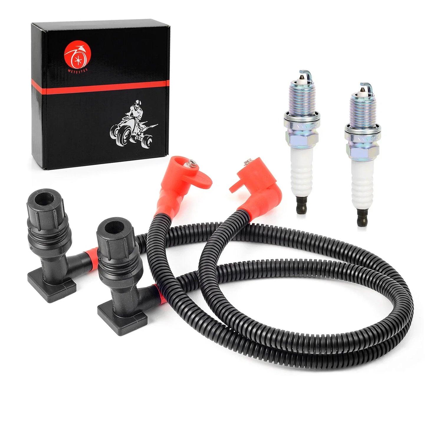 Ignition Coil Wire Cap and Spark Plug for Polaris Ranger 800 (2011–2017)