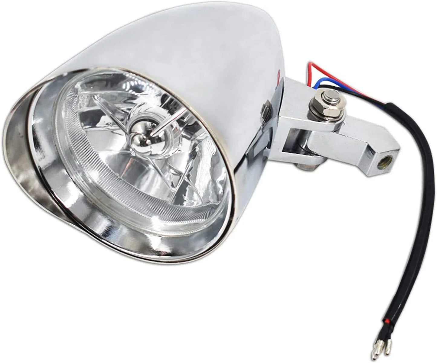 6" Chrome Bullet Headlight for Harley Sportster Chopper Bobber