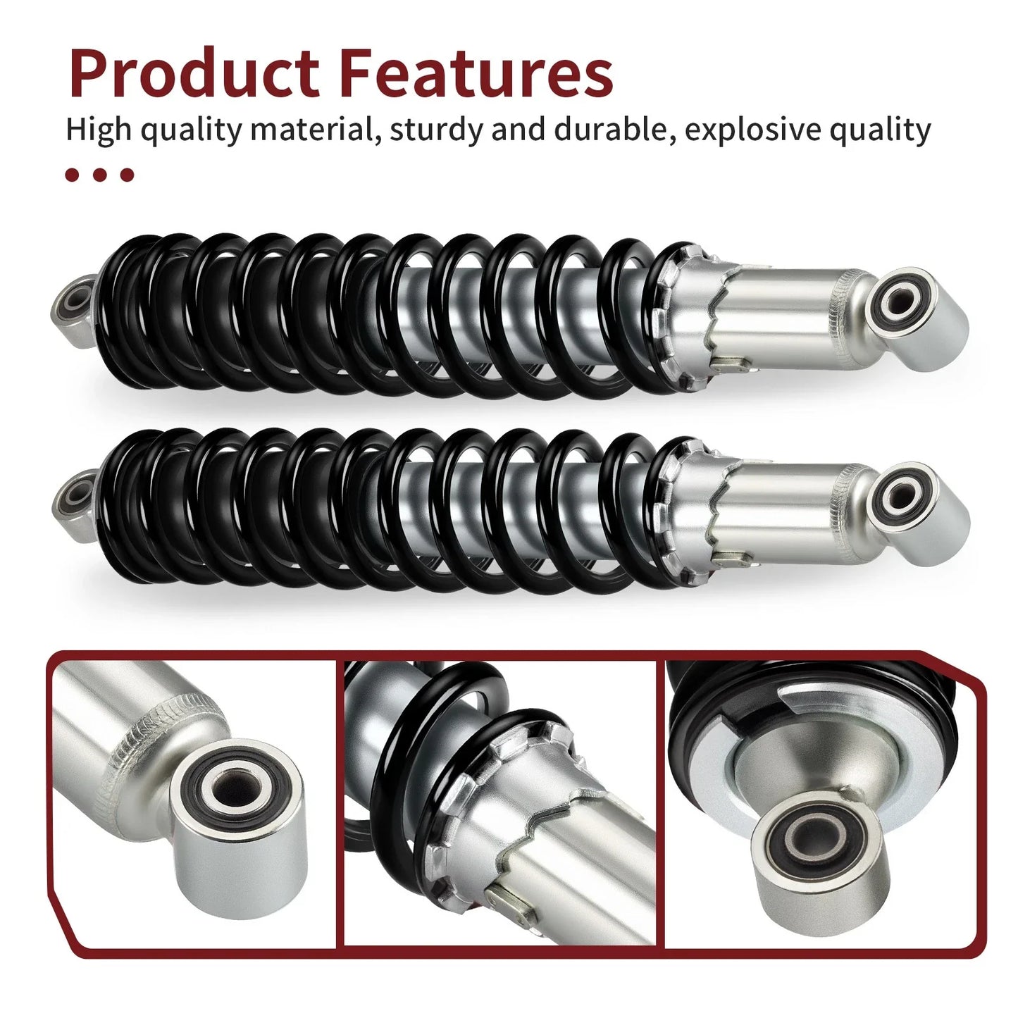 2 x Front Air Shocks for Honda Rancher 420 ES (2007–2013)