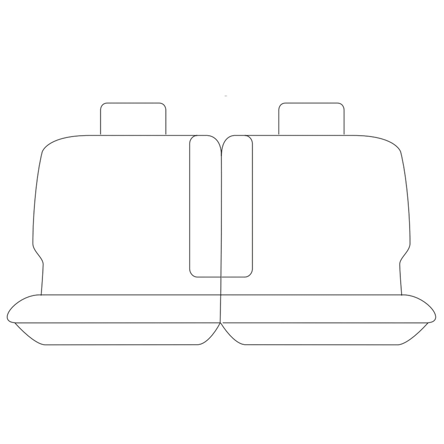 Tailor Made Black Neoprene Car Seat Covers for Nissan Patrol GU Wagon