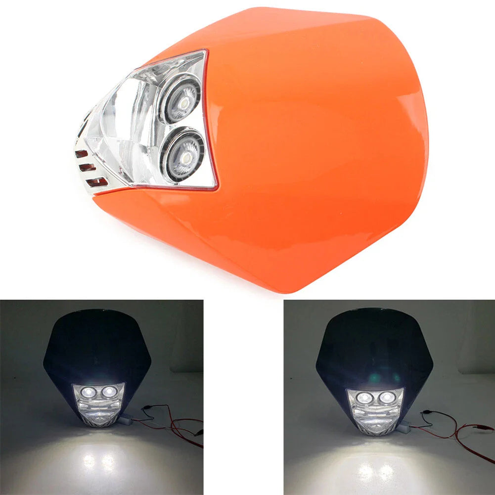 6W LED Bulbs 12V Universal Modified Headlight for Dirt Pit Bike