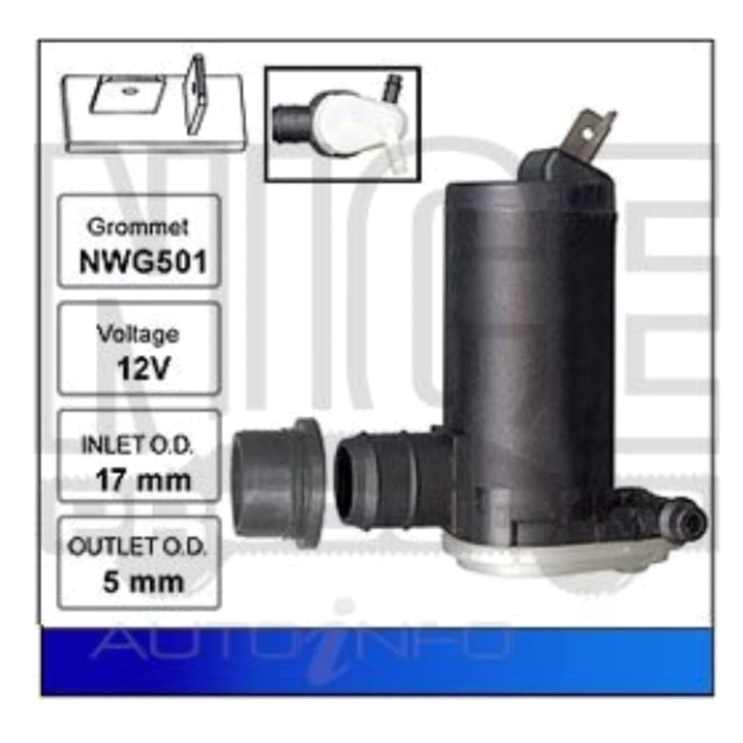 Front Windscreen Washer Pump for Ford Explorer (1996-1998)