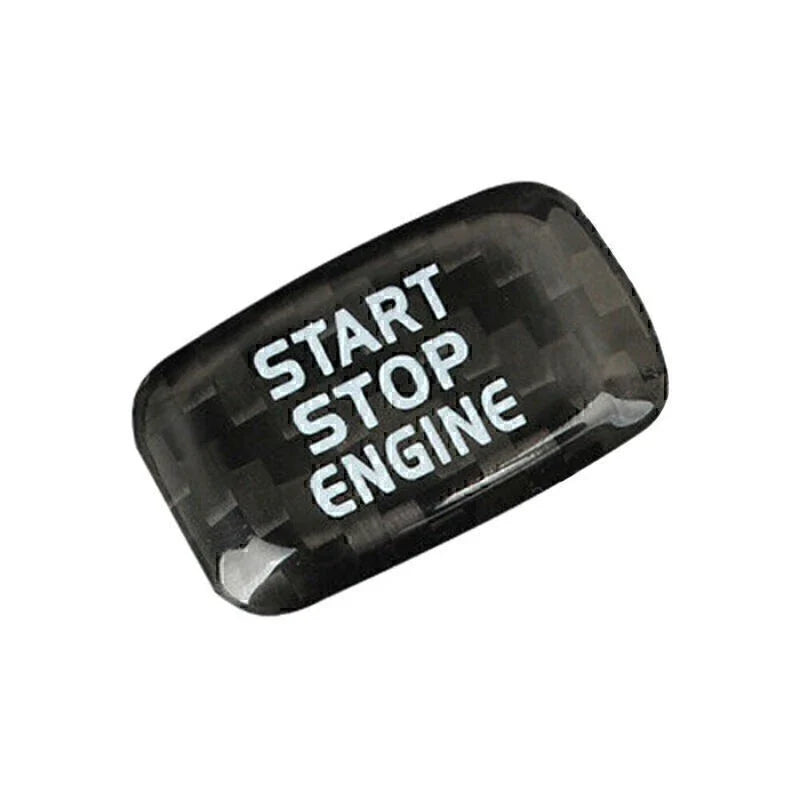 Carbon Engine Start Stop Button Sticker for Volvo V40 V60 S60 S80 XC60