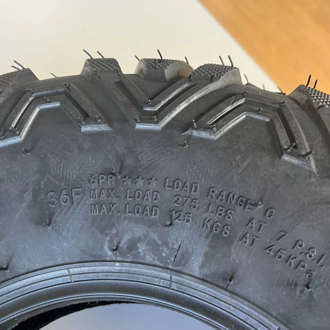 10" Front Tyre 6PLY for 200cc 250cc Quad Dirt Bike ATV Buggy