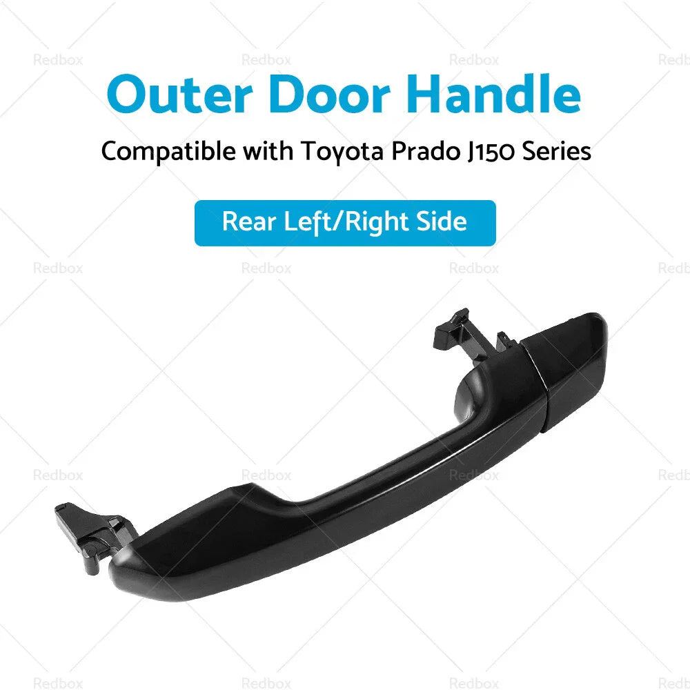 Outer Door Handle Black for Toyota Prado J150 (2009-2020)