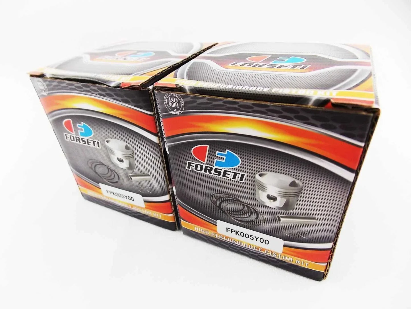 1mm O/S FORSETI Piston Set 57.4mm Rings Pin Clips for YAMAHA R1-Z (1991-1992)