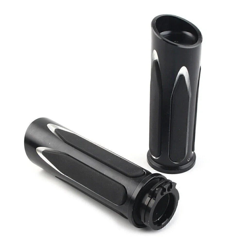 Soft Touch Hand Grips for Harley Touring Street Road Glide Electra Glide