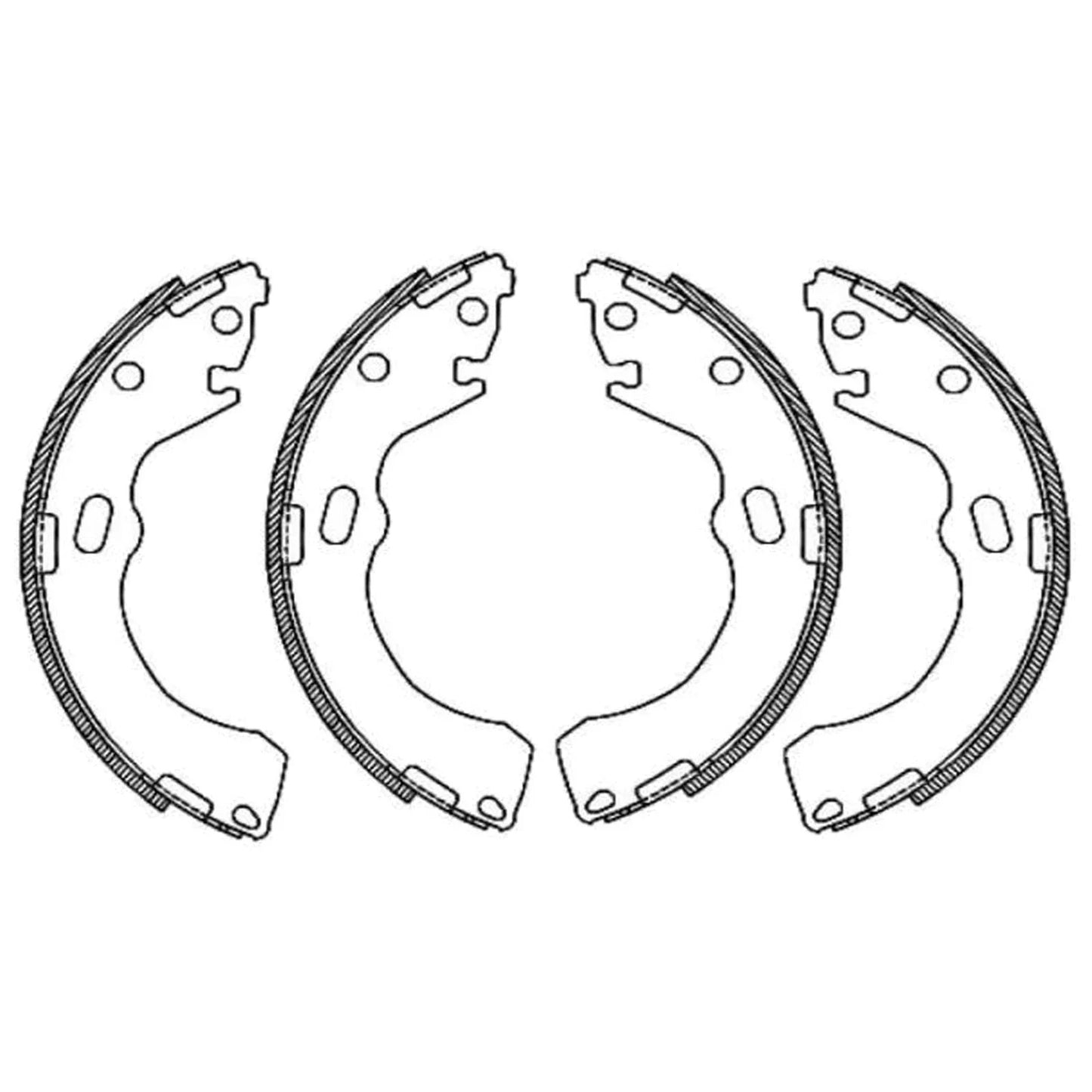 Rear Brake Shoe Set for Ford Escape (2001 - 2008)