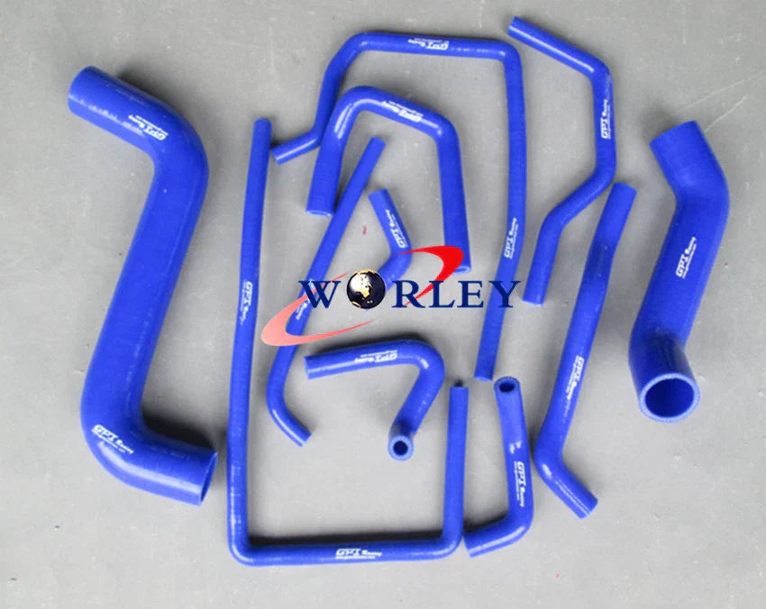 Silicone Radiator Hose Kit for Subaru Impreza WRX STI GDA GDB EJ205 207 (02-07)