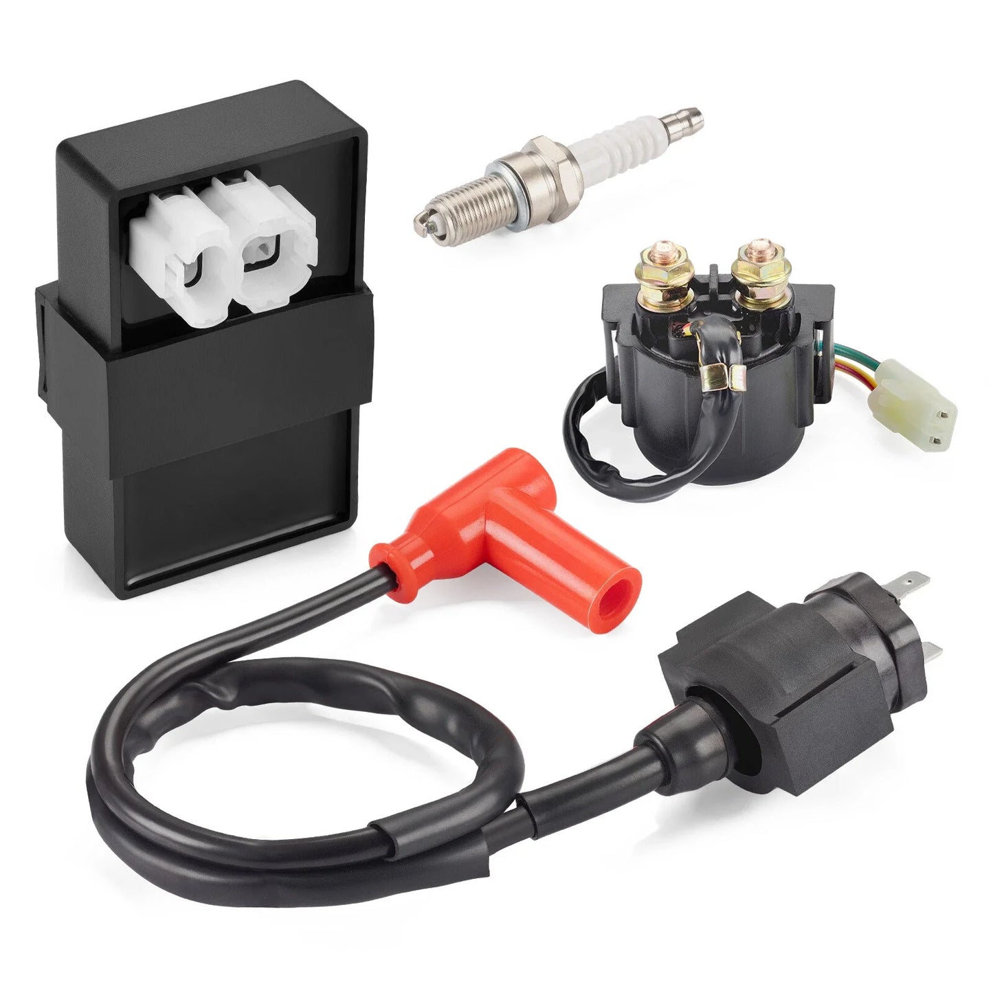 Ignition Coil Spark Plug CDI Relay for Honda Foreman 400 (1995–2003)