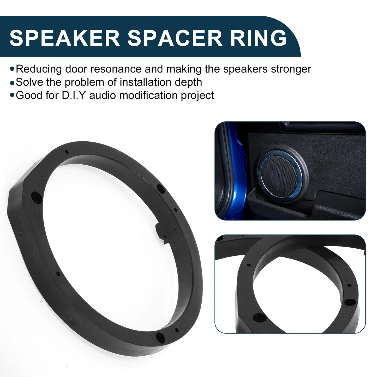 Speaker Spacer Ring Adapter for Honda Civic ABS 2 x Pieces