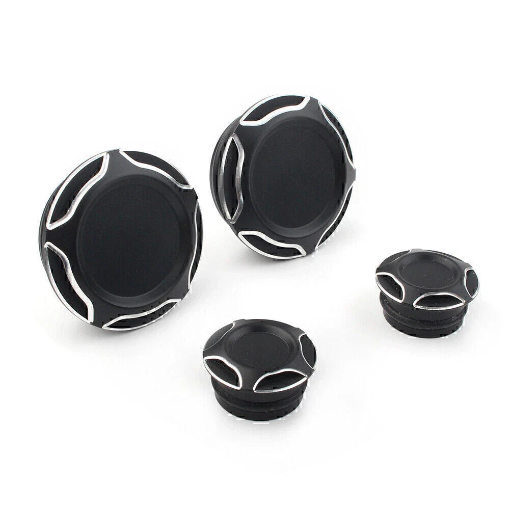 Black Frame Bar Screw Hole Dust Cap Cover for Ducati Scrambler 800 (2015-2023)