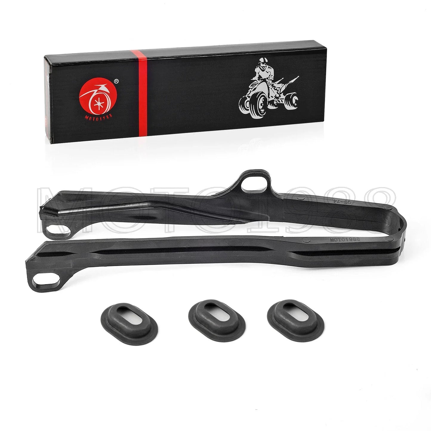 Swingarm Chain Slider Buffer Guide & WASHERS for HONDA CR125R (1991-1992)