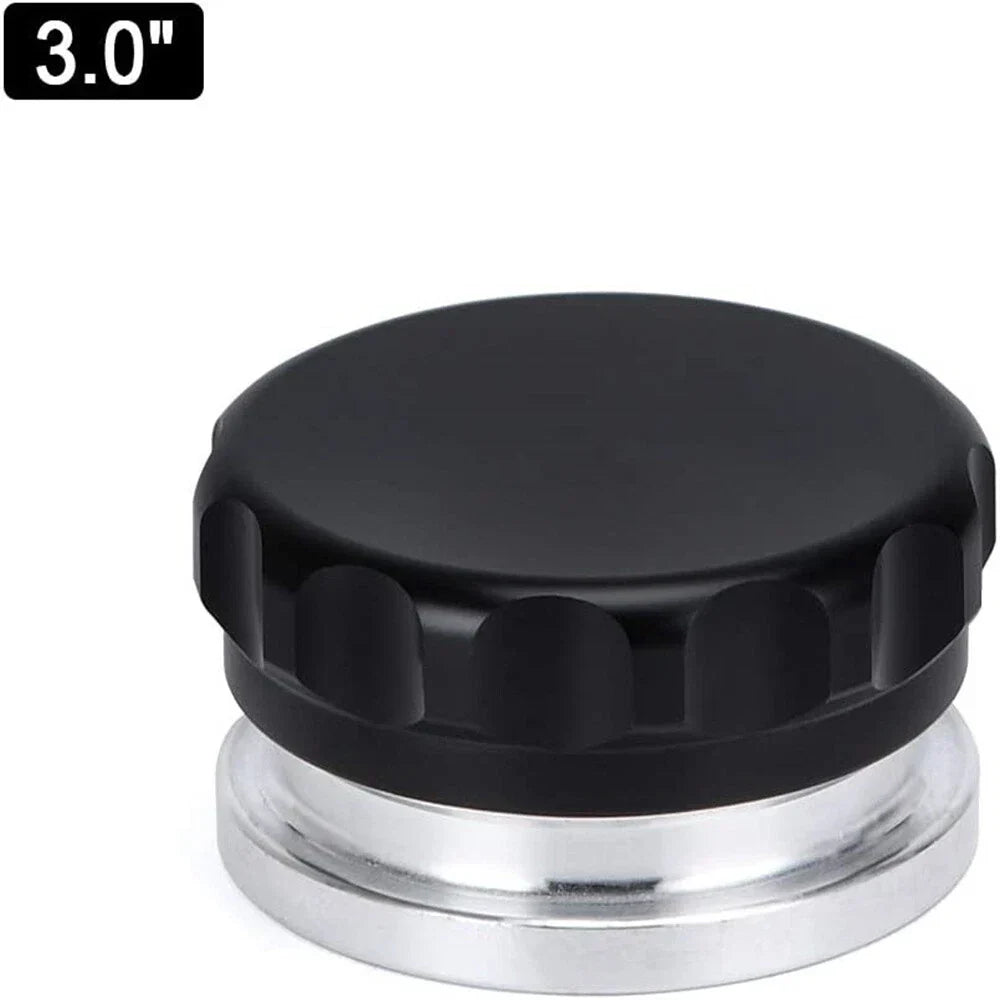 3" Aluminium Alloy Weld On Filler Neck & Cap for Oil Fuel Water Tank Black