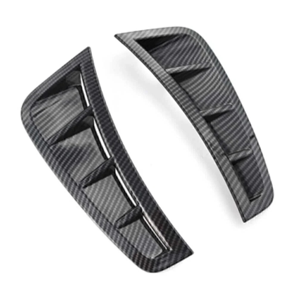 Fender Side Air Outlet Cover Trim Carbon Fiber for Hyundai Sonata (2020-2021)