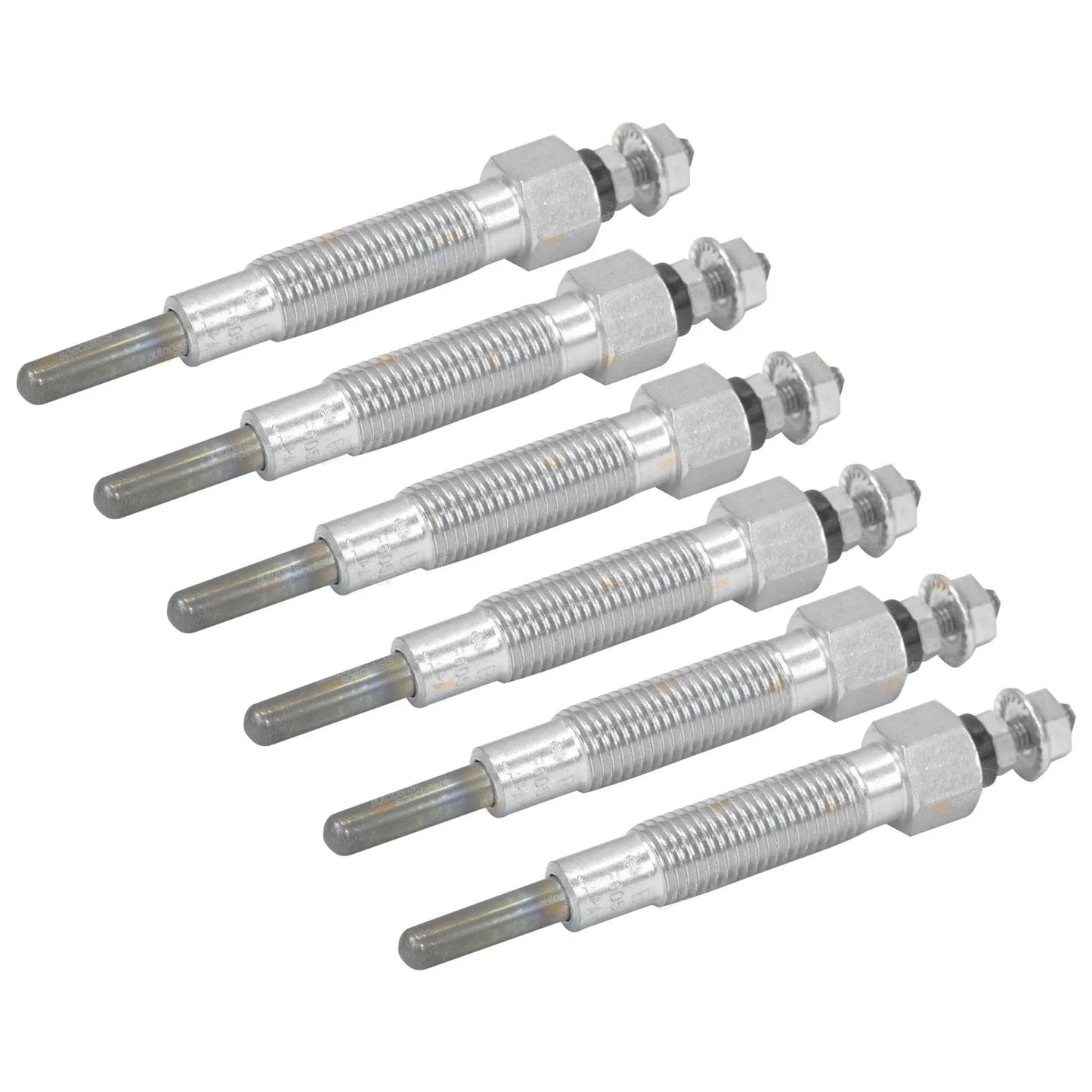 6 x Glow Plugs for Patrol GU Y61 (1999-2006) 4.2L TD42 TD42T Turbo Diesel