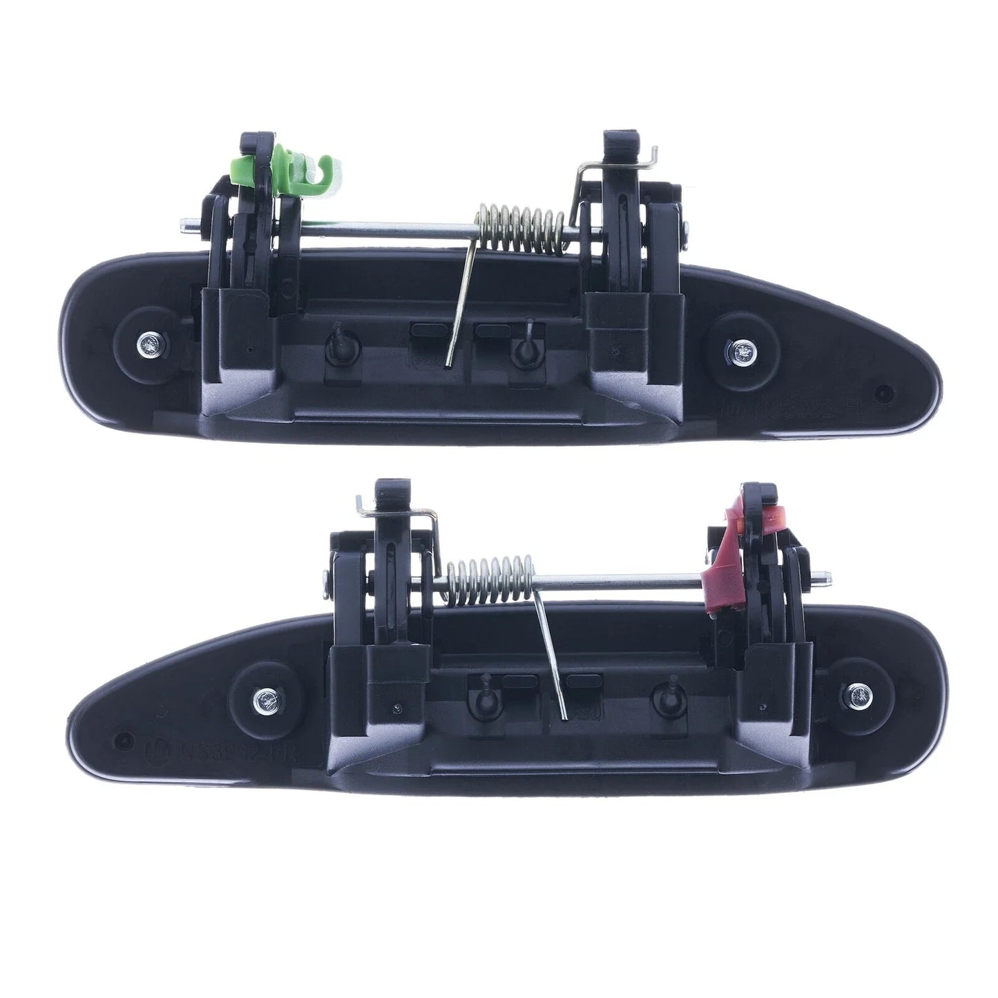 2 x Front Outer Door Handle Black for Nissan Patrol (1997–2016)