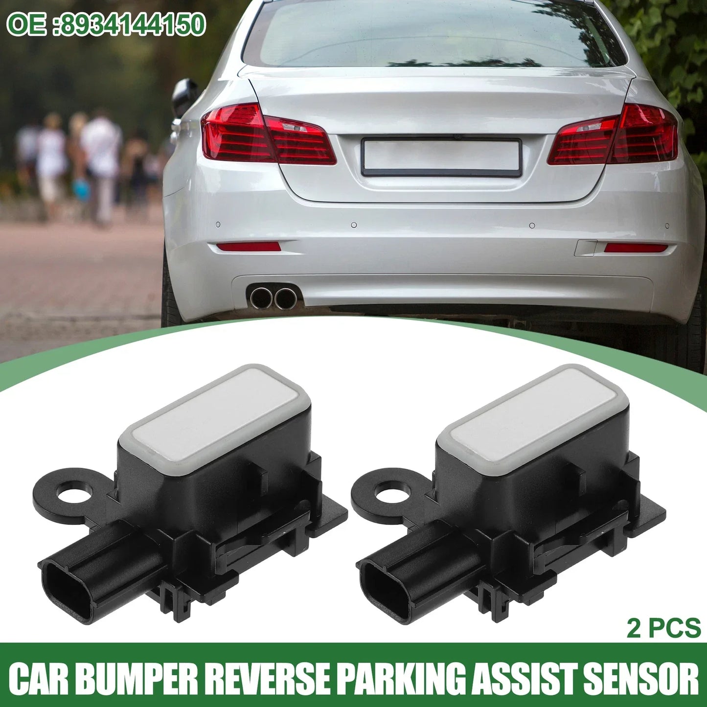 2 x Bumper Reverse Parking Assist Sensors for Lexus GS300 (2006)