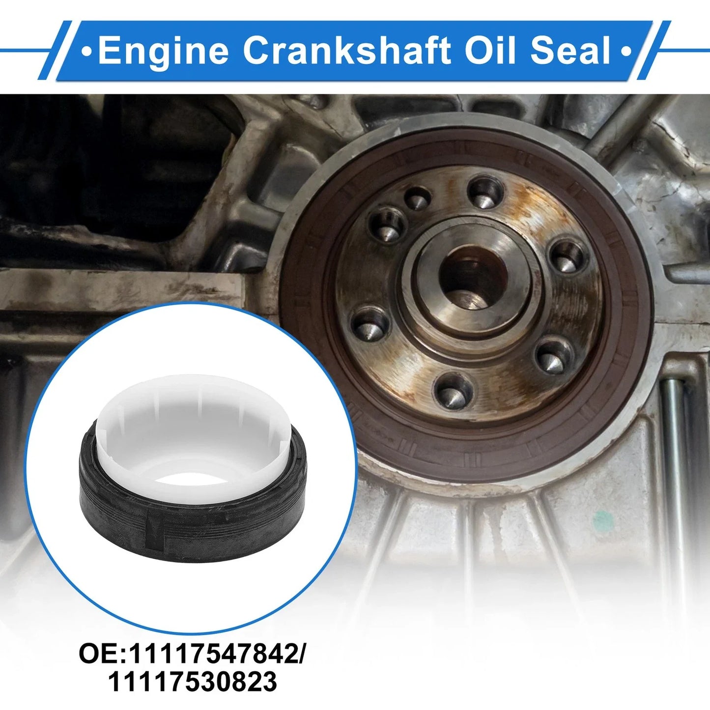 1 Pc Front Crankshaft Oil Seal for BMW X3 525i