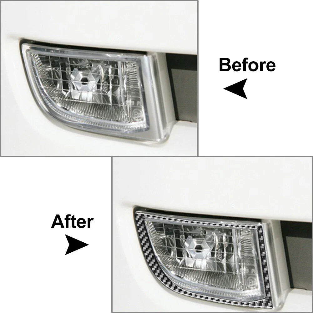 Front Fog Lamp Covers for Toyota Land Cruiser Prado (2003-2009)