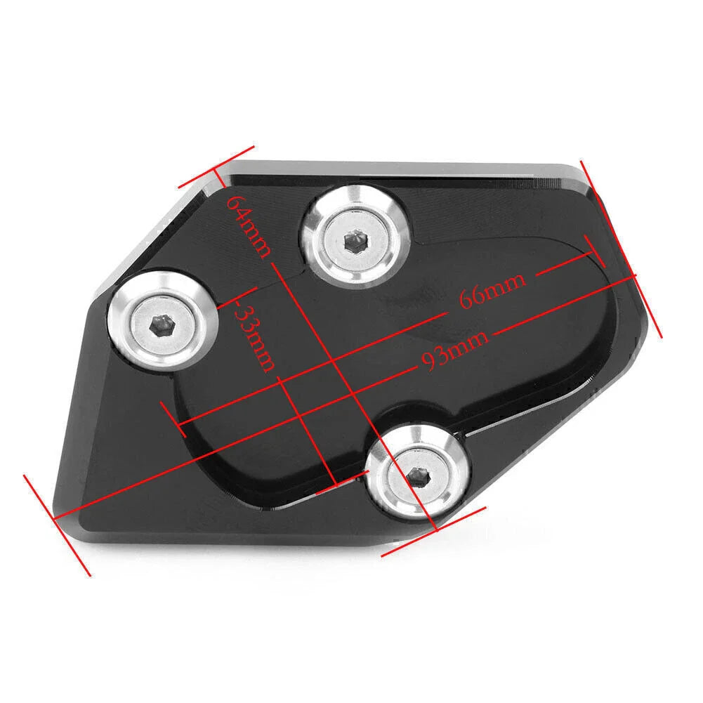 Yamaha T-MAX 530 Foot Kickstand Side Stand Extension Pad 2015-2016 RED