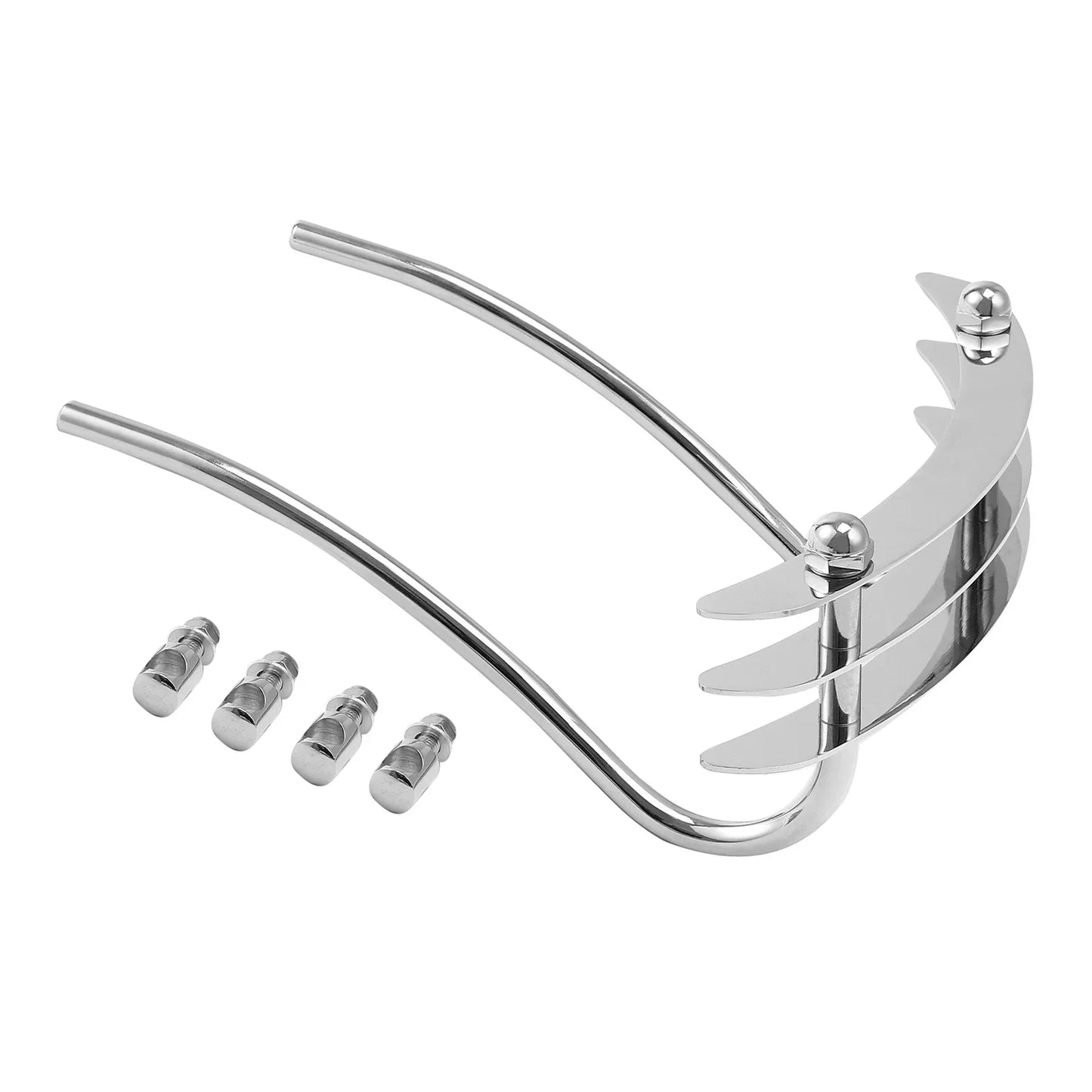Chrome Front Fender Bumper Grill for Harley Softail FXST