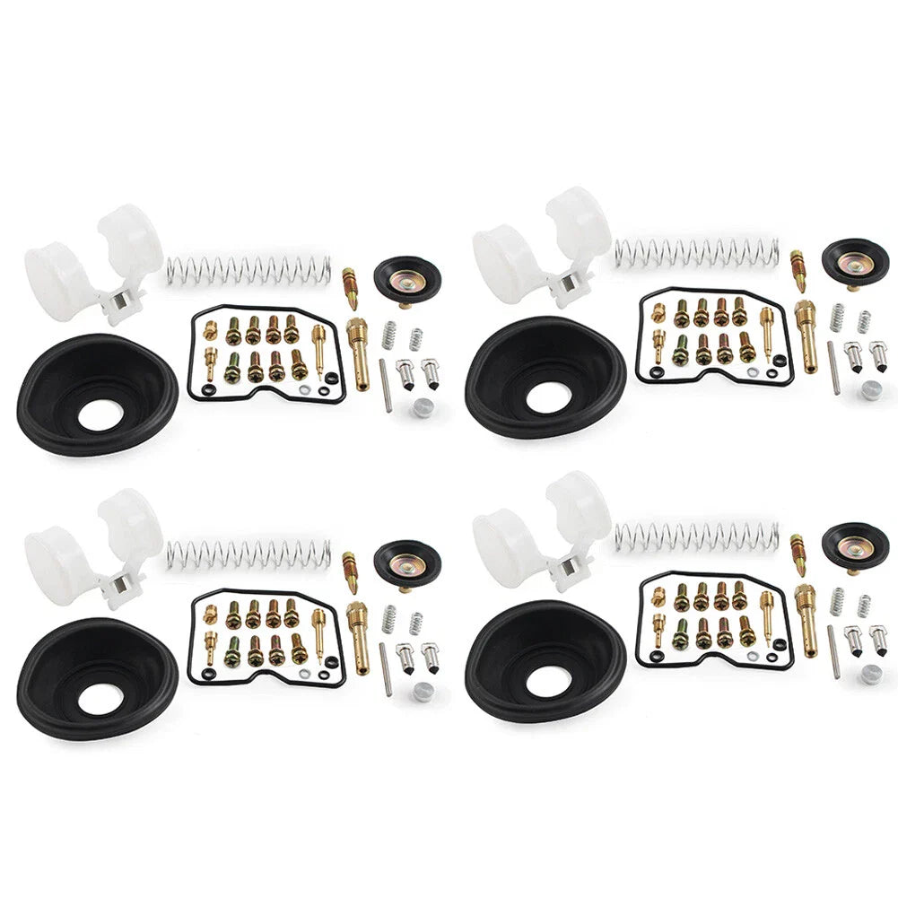 Carburetor Repair Kit Diaphragm 4 x Set for KAWASAKI Voyager XII ZG1200 (1986-2003)