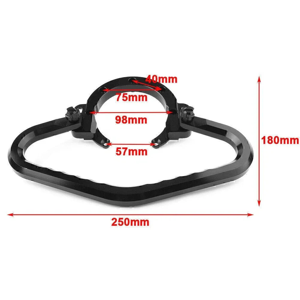Blue Tank Passenger Hand Grab Bar for Honda CBR600RR CBR900RR CBR954RR CBR1000RR (2003-2023)