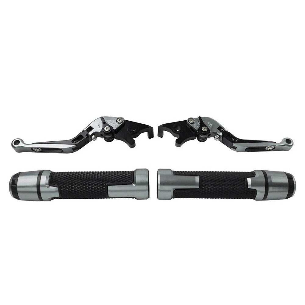 Titan Folding Brake Clutch Levers Grip Set for Suzuki GSXR600/750 (2006-2019)