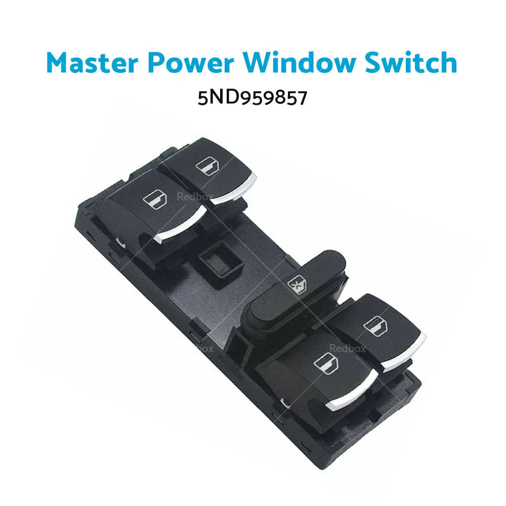 Master Power Window Switch for VW Golf MK6, Passat, Jetta, CC, Tiguan (2010-2014)