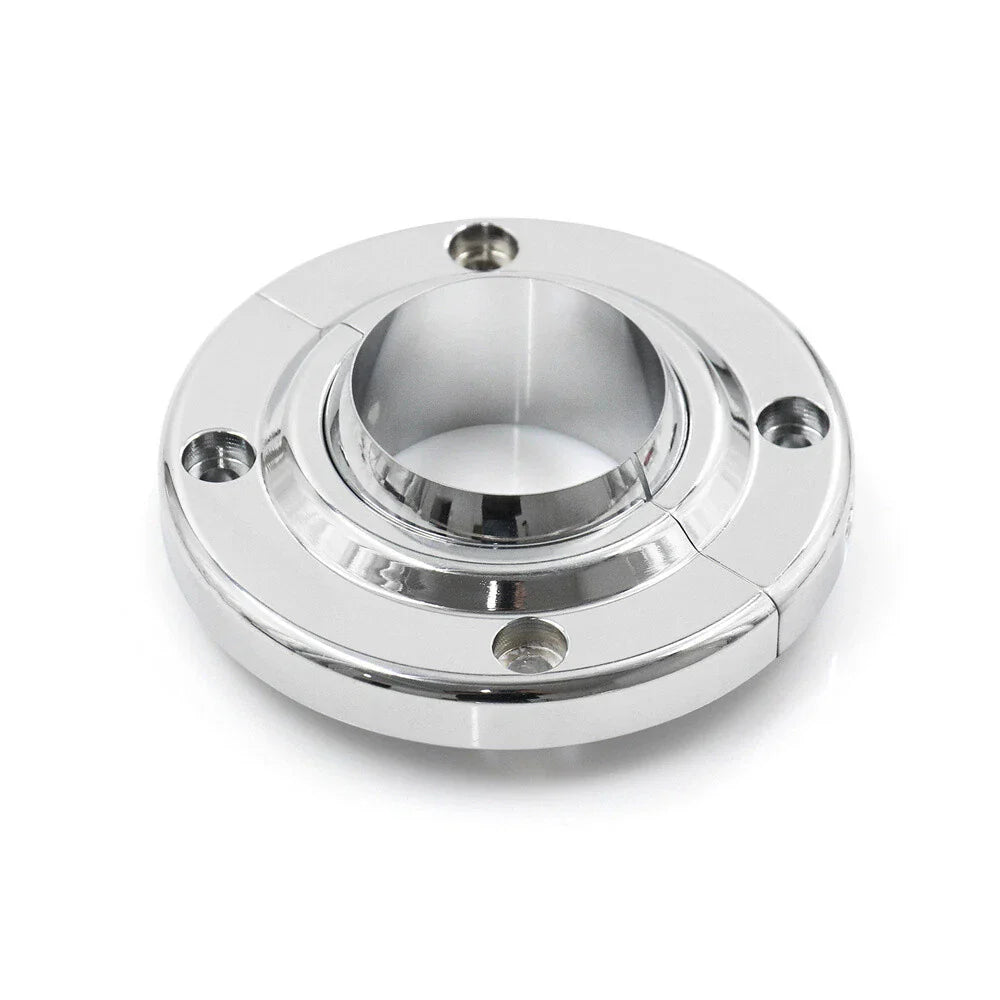 2" Aluminum Alloy Swivel Steering Column Floor Mount Chrome for SBC BBC