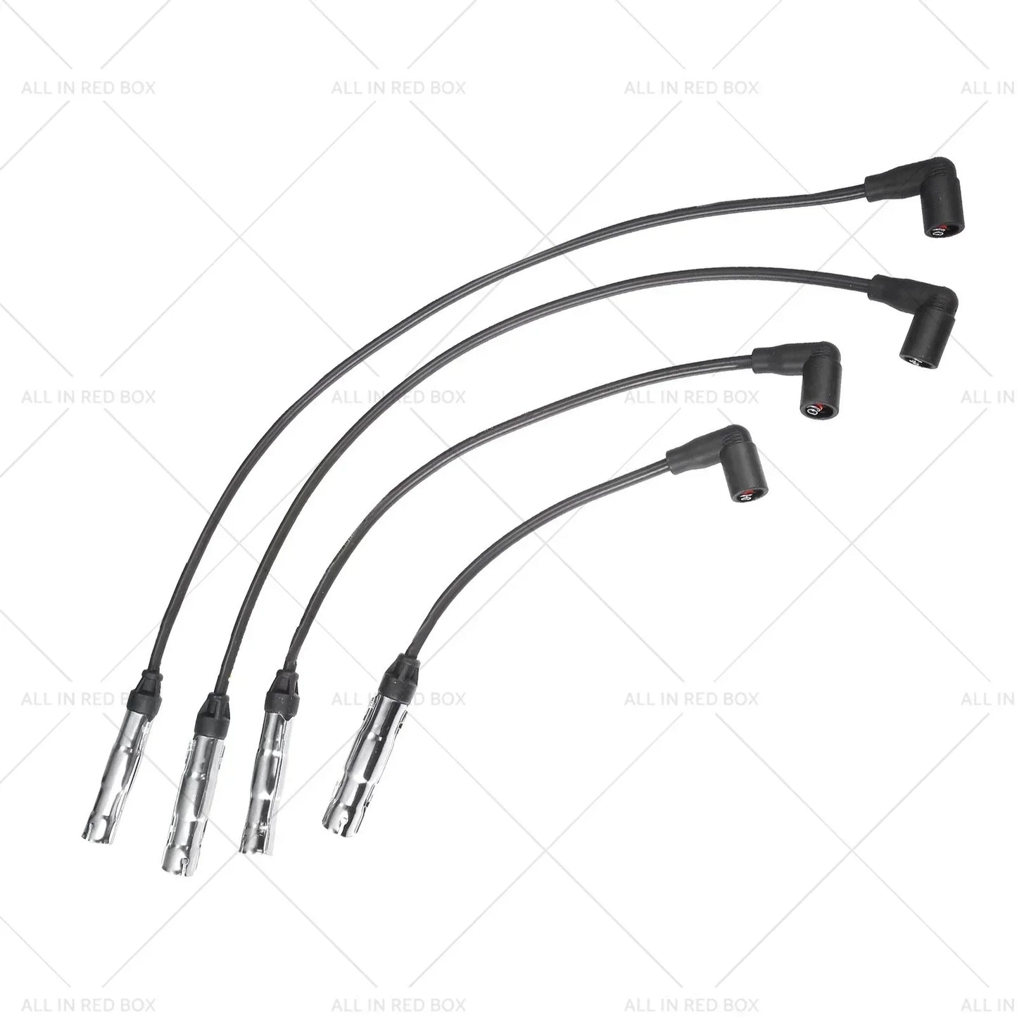 4 x 7mm Ignition Spark Plug Wires for VW Beetle Golf Jetta (1998-2015)