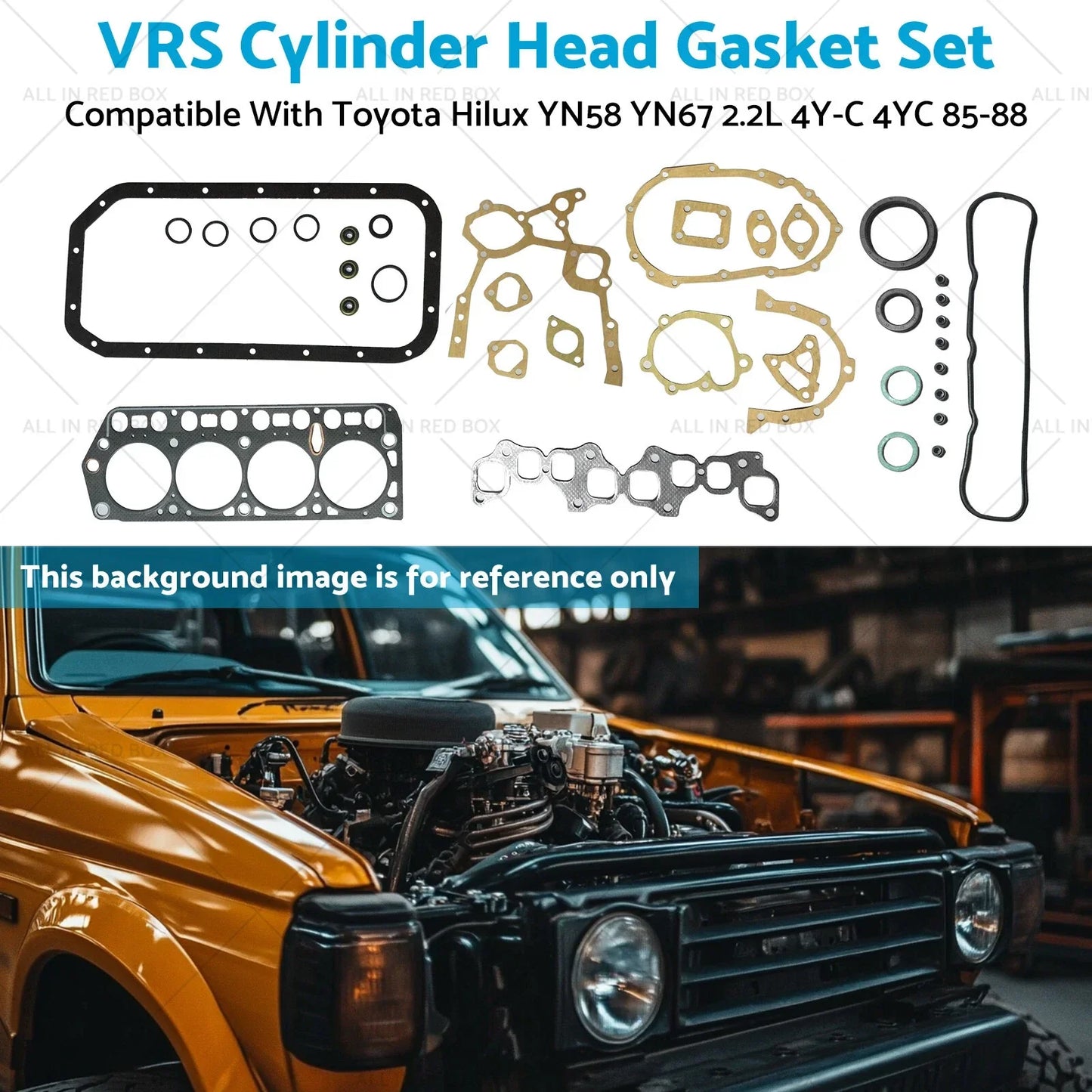 VRS Cylinder Head Gasket for Toyota Hilux YN58 YN67 2.2L 4Y-C 85-88