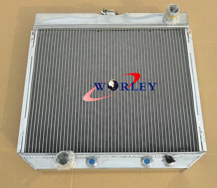 Full Aluminum Radiator 3 Rows for Ford Mustang V8 (1967-1970)
