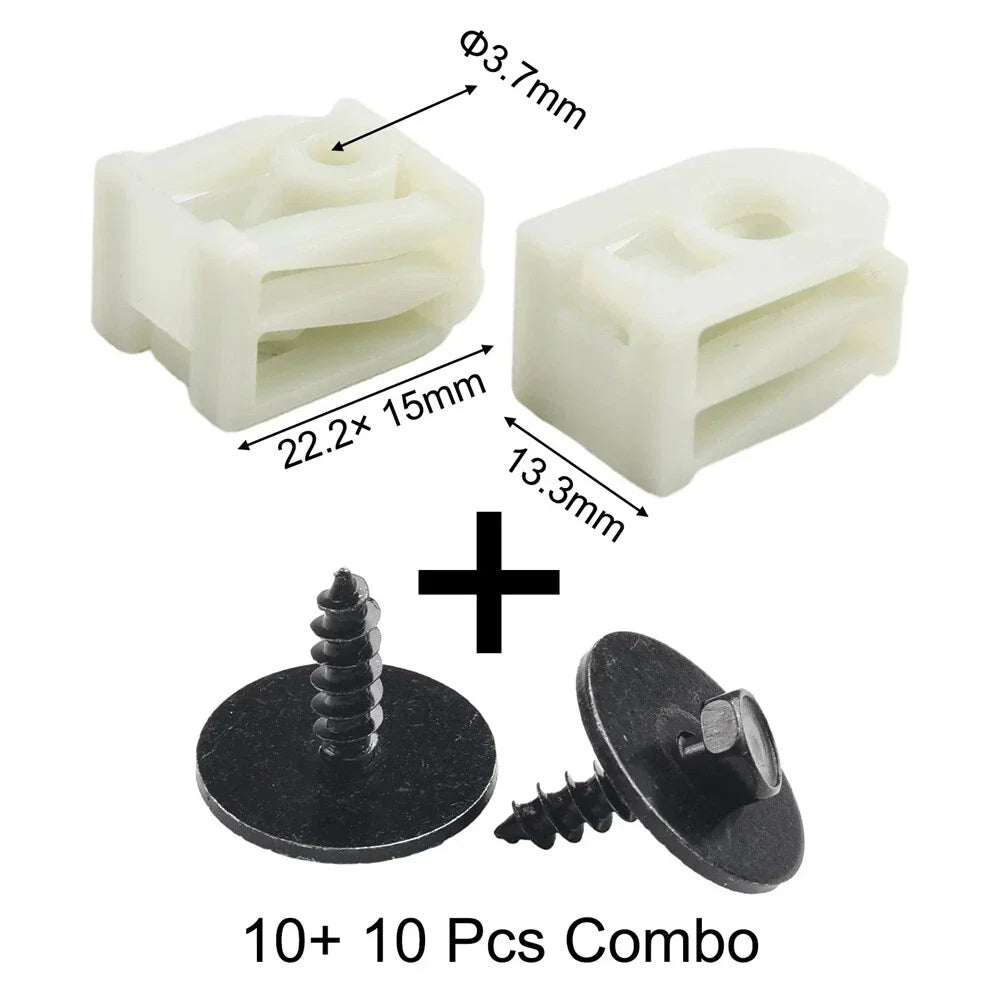 20 x Front Fender Liner Clip Hex Bolt Screws for BMW (2006-2013)