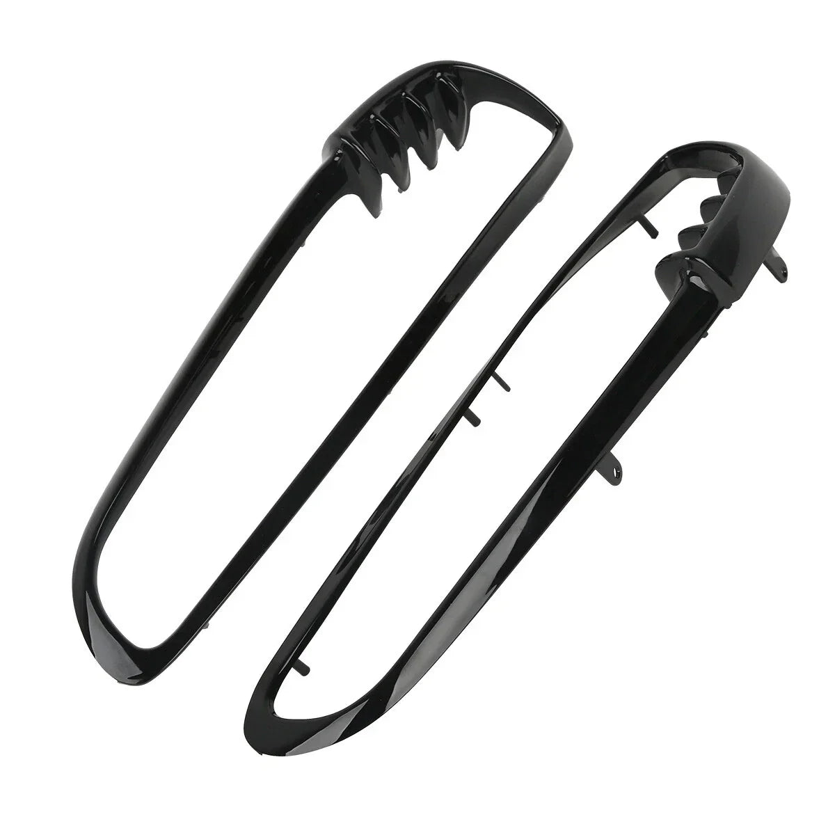 Black Radiator Trim Bezels for Harley V-Rod VRSCA VRSCB (2001-2010)