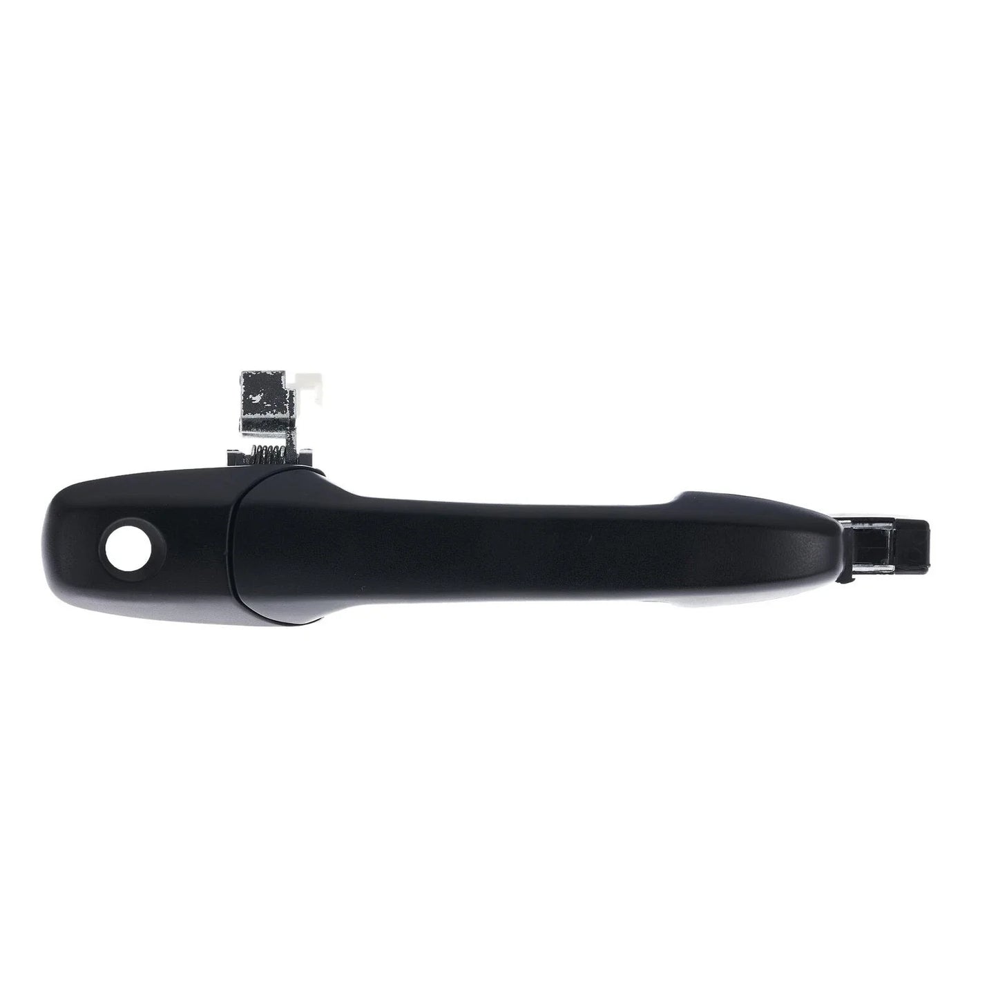 Front Right Primed Black Outer Door Handle With Keyhole for Mazda 2 (2007–2014)