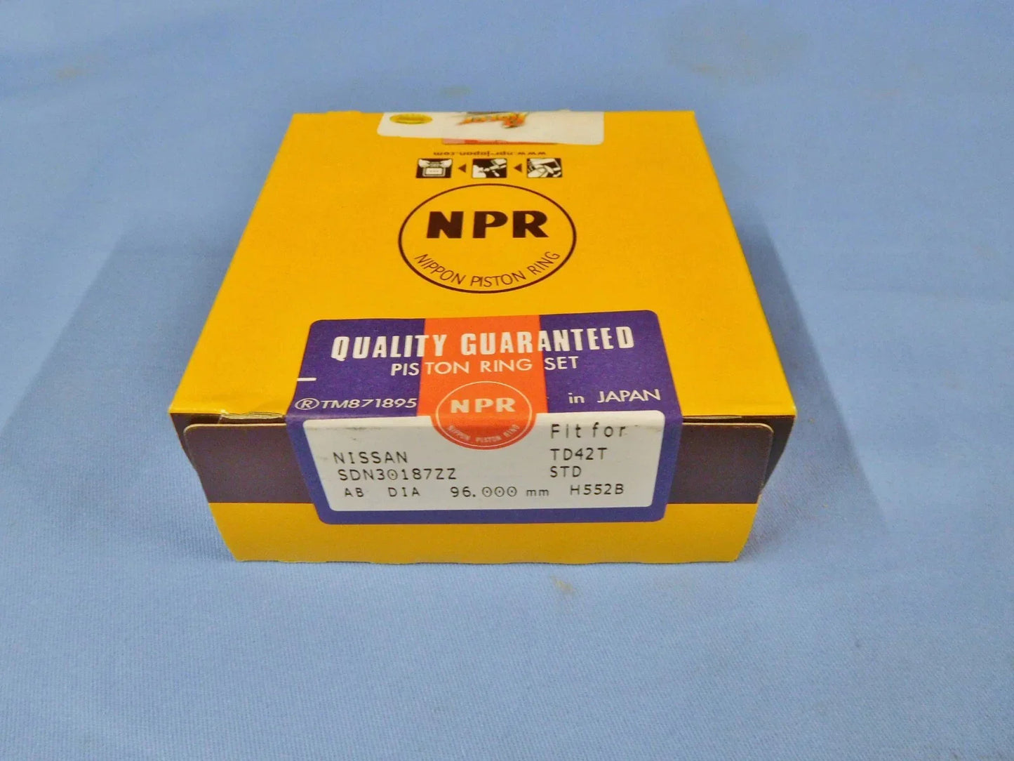NPR STD Size Ring Set for Nissan GQ Y60 Patrol TD42 4.2L (1997-1999)