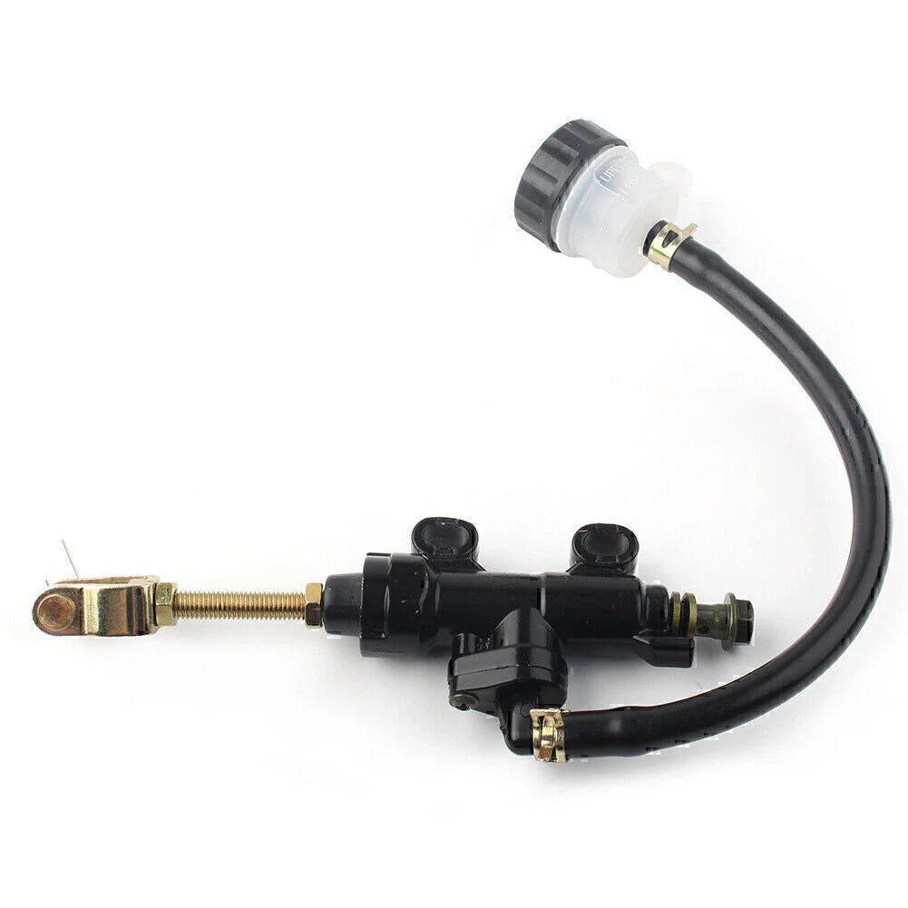 Rear Brake Master Cylinder for Moto Dirt Bike ATV Black