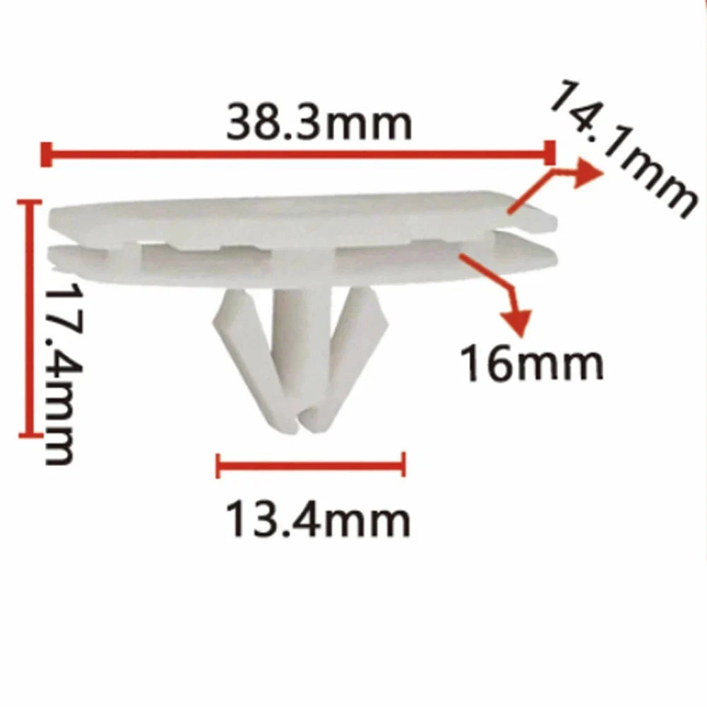 6x Fender Flare Retainer Clip for Fender Flare Plastic Retainers