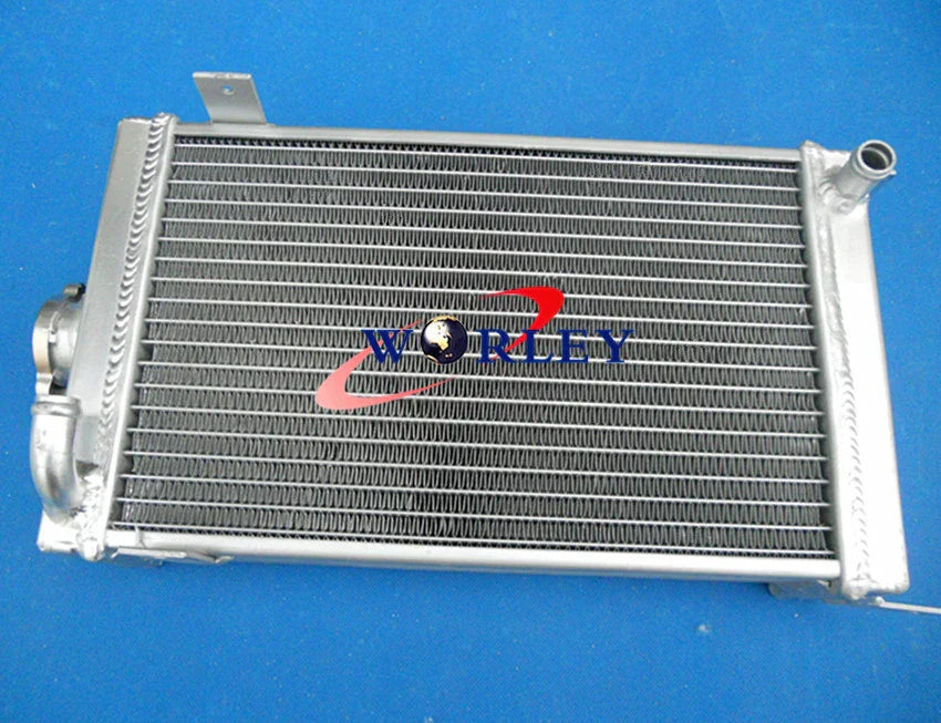 Aluminum Radiator & Fan for GAS Shifter Kart, Go Kart, Karting (3 Row)