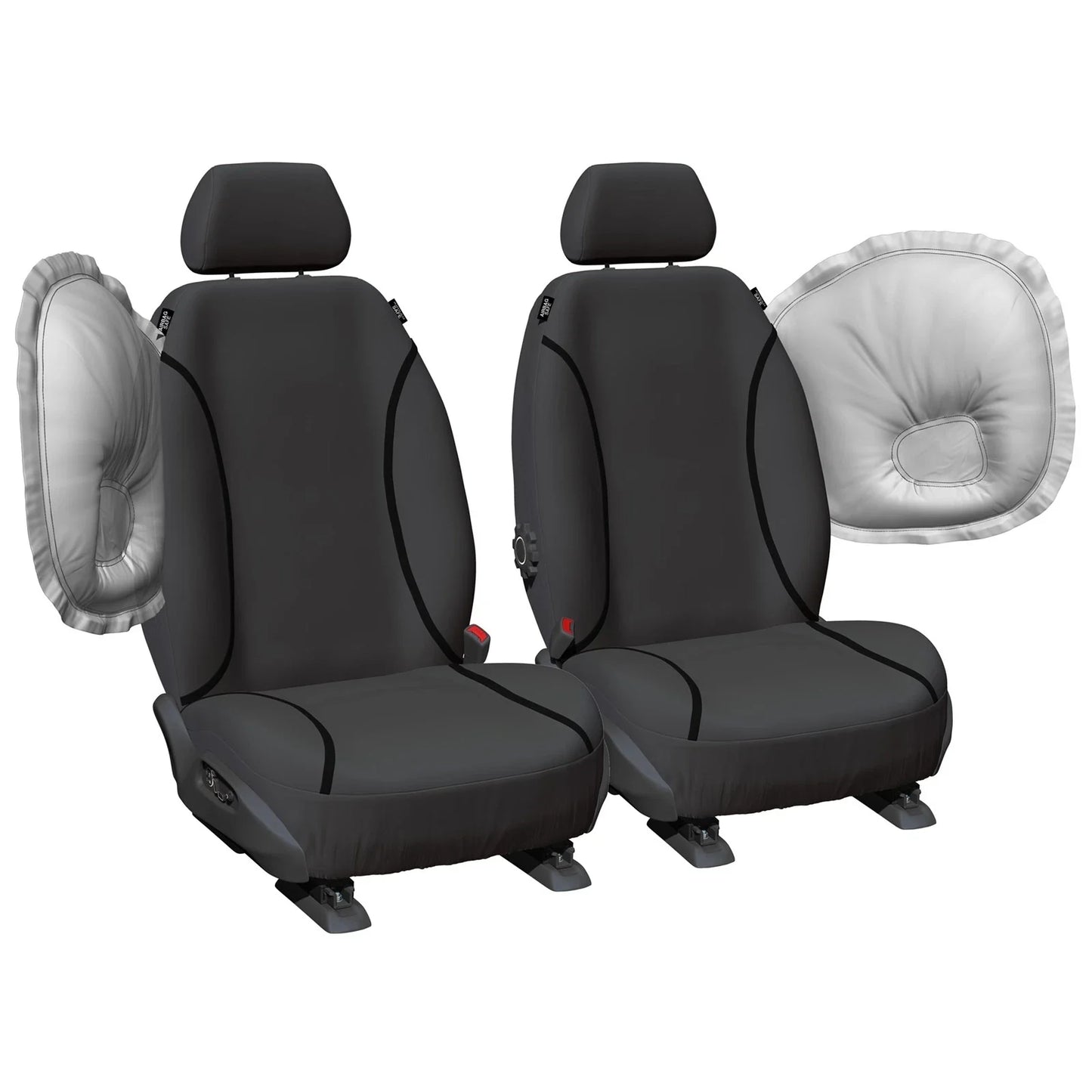 Canvas Car Seat Covers for Ford Ranger PX Front (2011-2021)