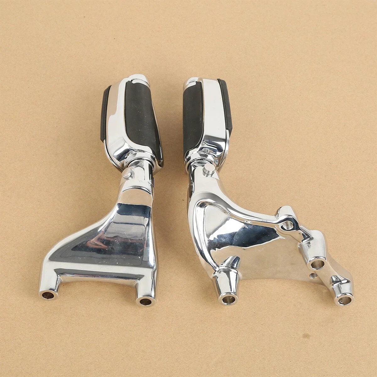 Passenger Foot Pegs w/ Mount Bracket for Harley Sportster 883 1200 (2014-2022)