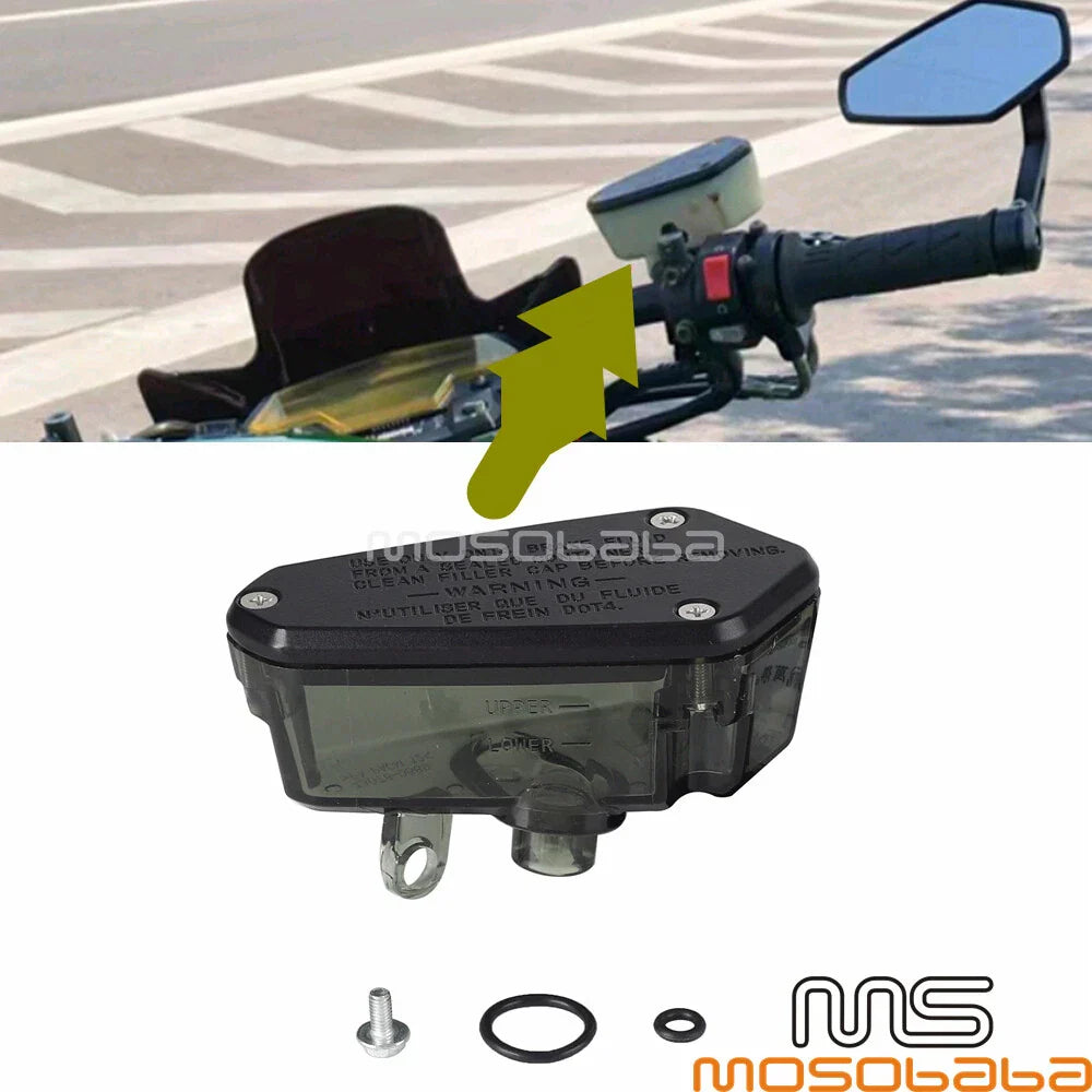 Front Brake Fluid Reservoir Cover for Kawasaki Z1000, GTR 1400, Concours