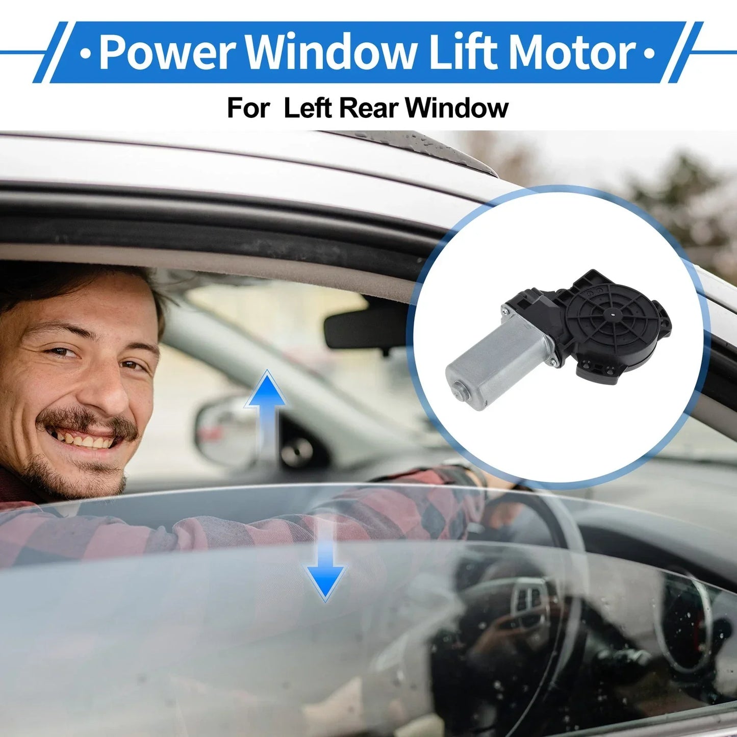 Power Window Regulator Lift Motor for Hyundai Sonata (2006-2010)