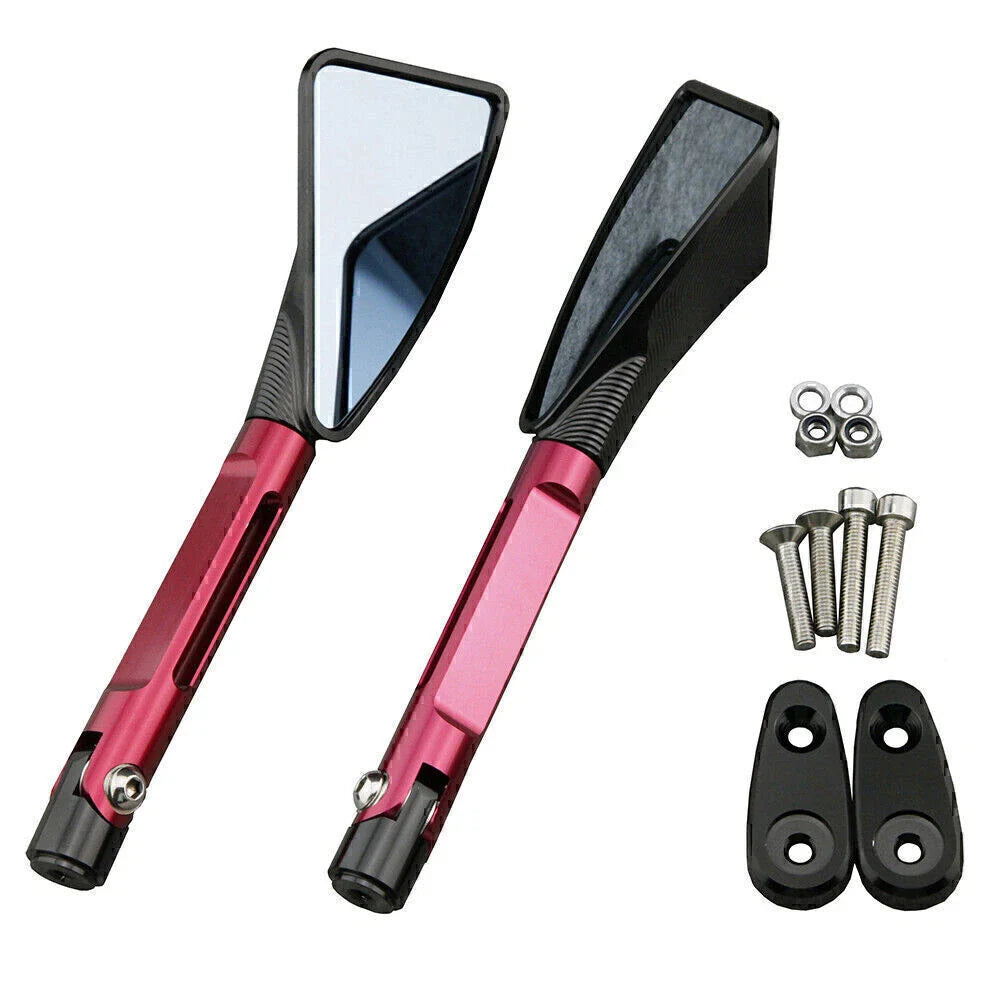 CNC Aluminum L & R Rear Side Mirrors for Kawasaki Ninja ZX9R & ZX6R (99-03)