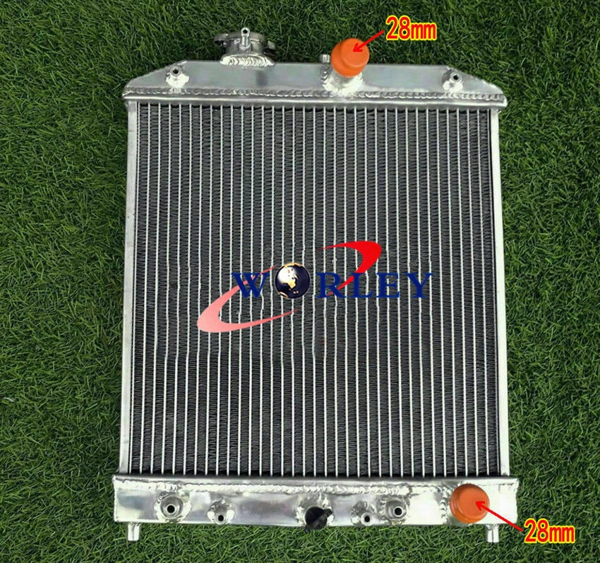 Aluminum Radiator & Fan for Honda Civic EK EG D15 D16 (1996-2000)