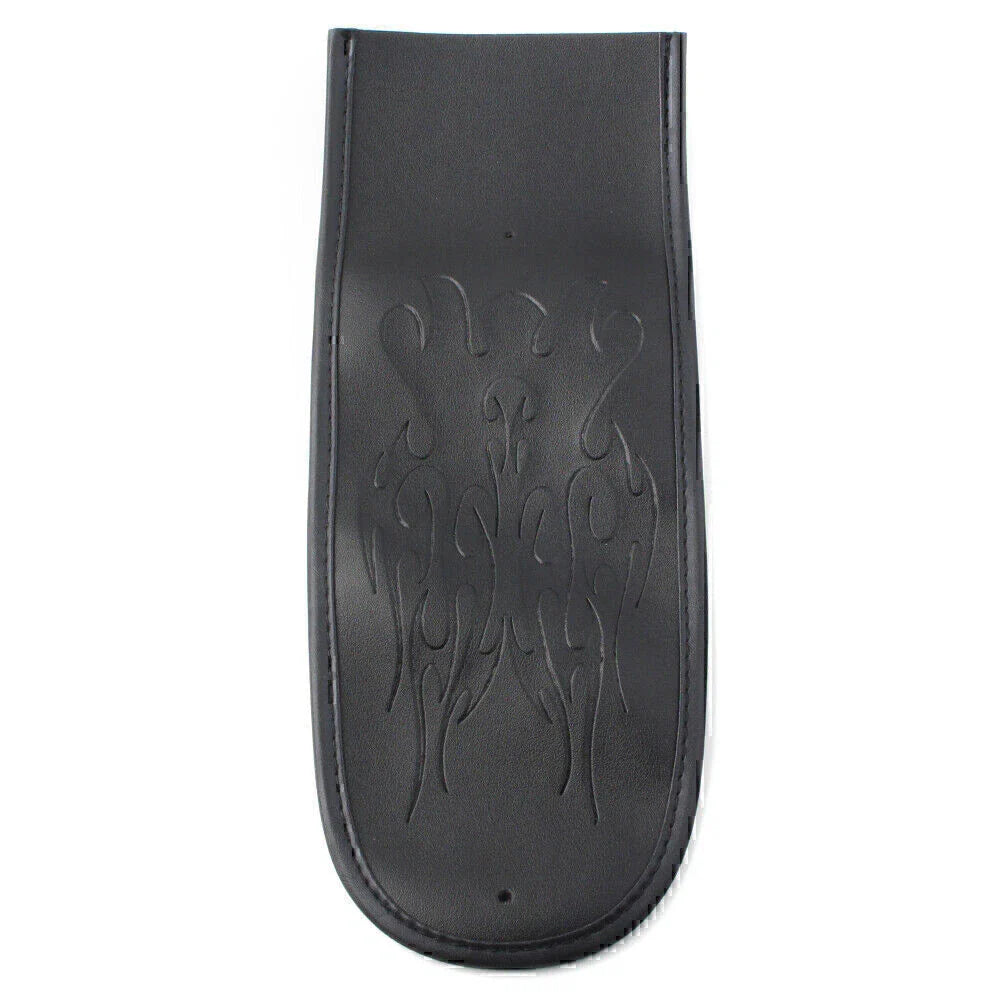 Leather Cushion Rear Flame Stitching for Harley Dyna Fat Bob & Street Glide