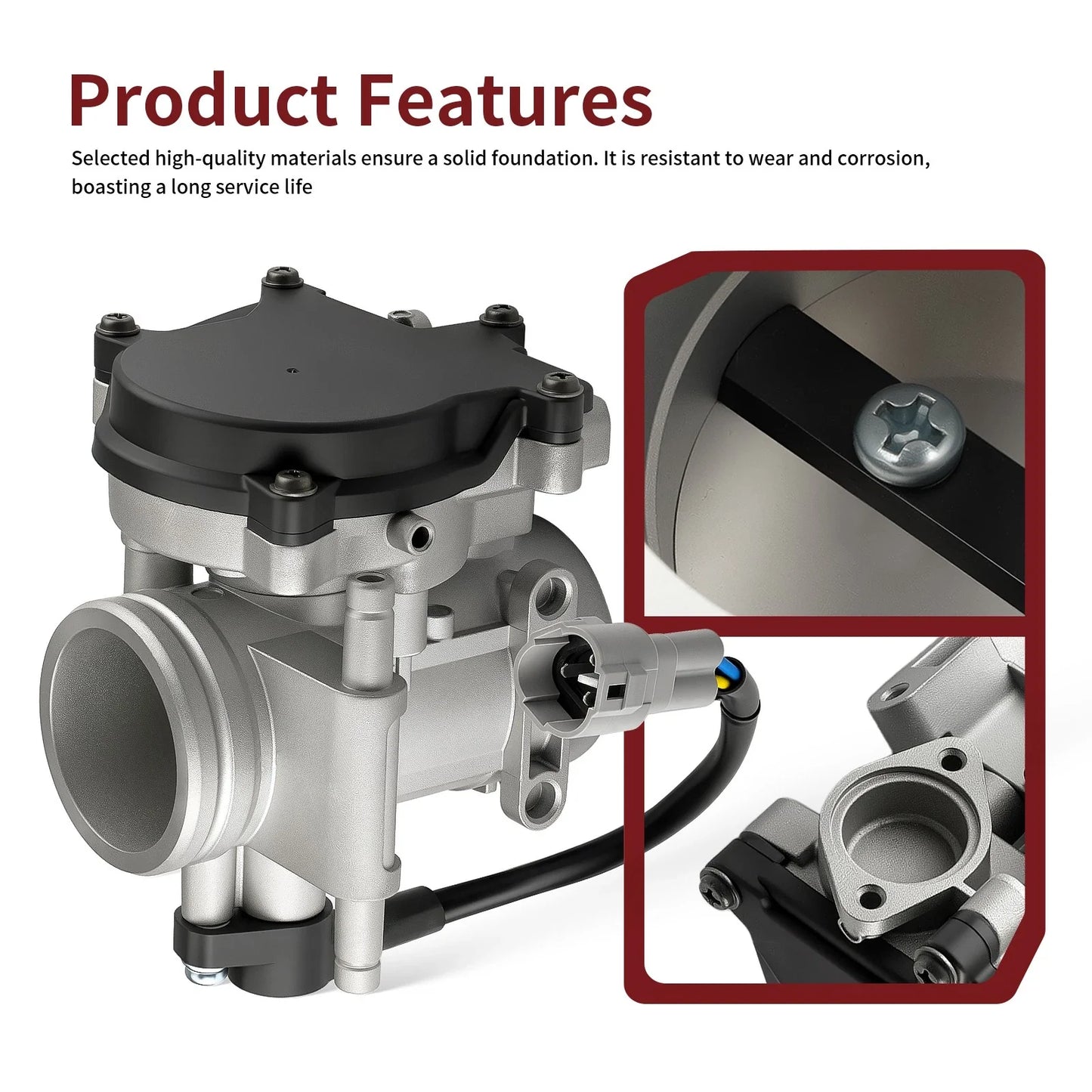 Throttle Body w/ Intake Manifold for Polaris Sportsman X2 800 EFI (2007–2009)